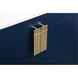 Eugene 60 X 22 X 34 inch Blue Vanity Sink Set