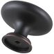 Minu Oil-Rubbed Bronze Hardware Cabinet Knob, Set of 10