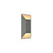 Avenue Outdoor LED 16 inch Silver Outdoor Wall Mount
