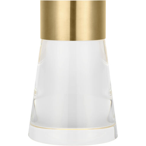 Sean Lavin Caspe 7.6 inch 2.20 watt Hand Rubbed Antique Brass Rechargeable Table Lamp Portable Light
