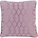 Lydia 22 inch Mauve Pillow Kit