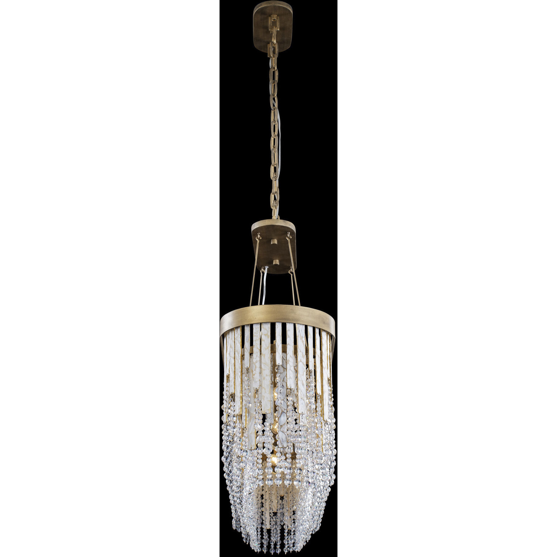 Lafayette 6 Light 48 inch Havana Gold Linear Pendant Ceiling Light