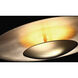 Blaze Wall Sconce Wall Light in 18in., Gold Leaf