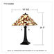 Zion 24.5 inch 75.00 watt Matte Black Table Lamp Portable Light
