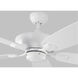 Colony 52 52 inch Matte White Ceiling Fan