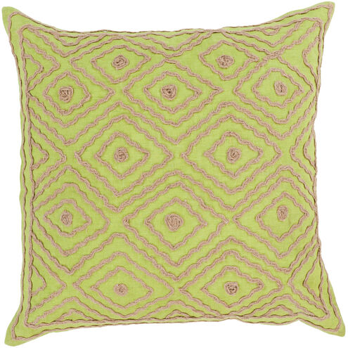 Atlas 18 inch Camel, Lime Pillow Kit