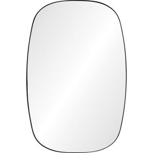 Bergen 36 X 24 inch Matte Black Wall Mirror