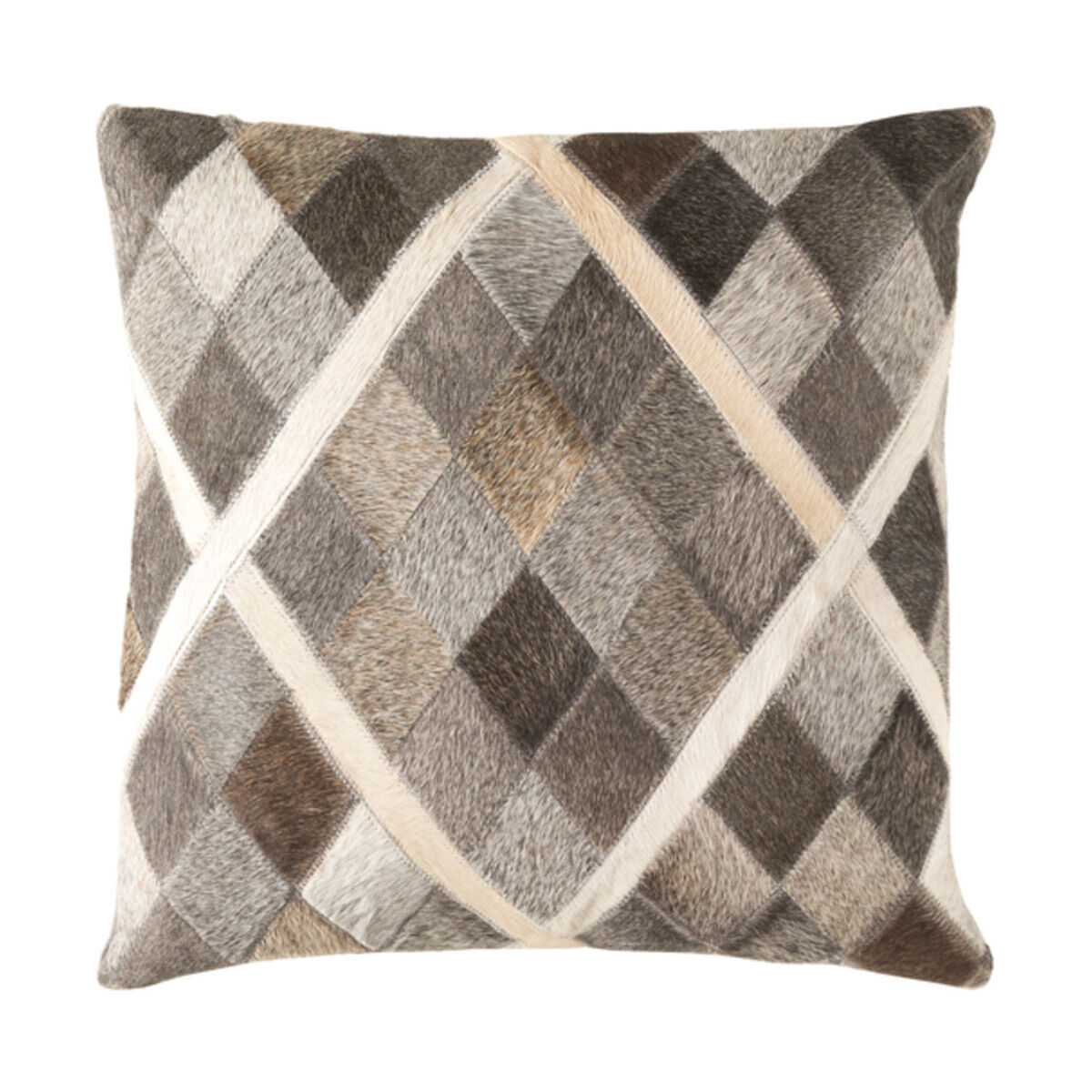 Lycaon 18 X 18 inch Taupe Pillow Kit, Square