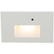 WAC 120V Step Light LED 1.5 inch White ADA Step and Wall Light in Amber, WAC Lighting
