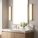 Panna LED 18 inch Satin Brass Vanity Light Wall Light