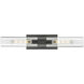 Ballston Urban 2 Light 24 inch Matte Black Bath Vanity Light Wall Light in Clear Glass