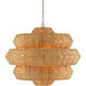 Antibes 18 Light 48 inch Khaki Chandelier Ceiling Light, Grande