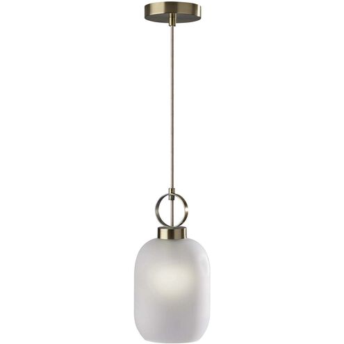 Lancaster 7 inch Antique Brass Pendant Ceiling Light