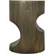 Margo 20 X 14 inch Aged Brass Side Table