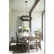 Lisa McDennon Open Air Luca 5 Light 28 inch Black Outdoor Hanging