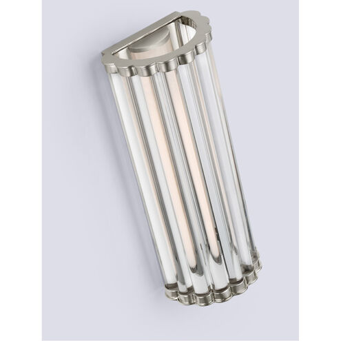 Chapman & Myers Kean LED 5.75 inch Polished Nickel Sconce Wall Light