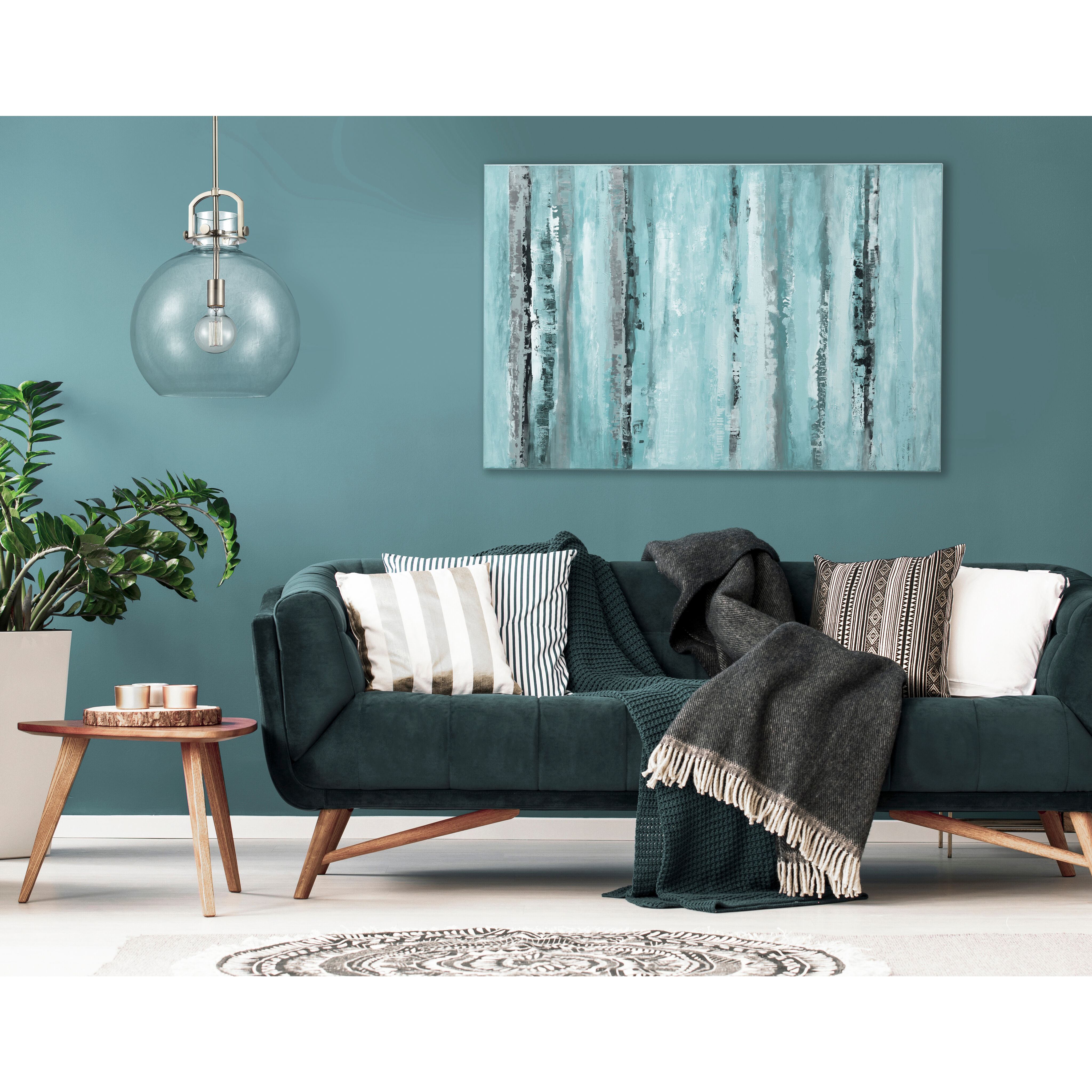 Restoration Newton 1 Light 14 inch Brushed Satin Nickel Mini Pendant Ceiling Light, Restoration