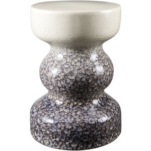 Osambela 18.3 X 11.8 inch Blue End Table