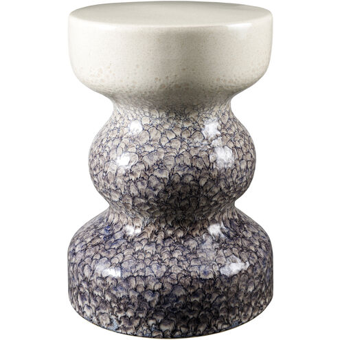 Osambela 18.3 X 11.8 inch Blue End Table