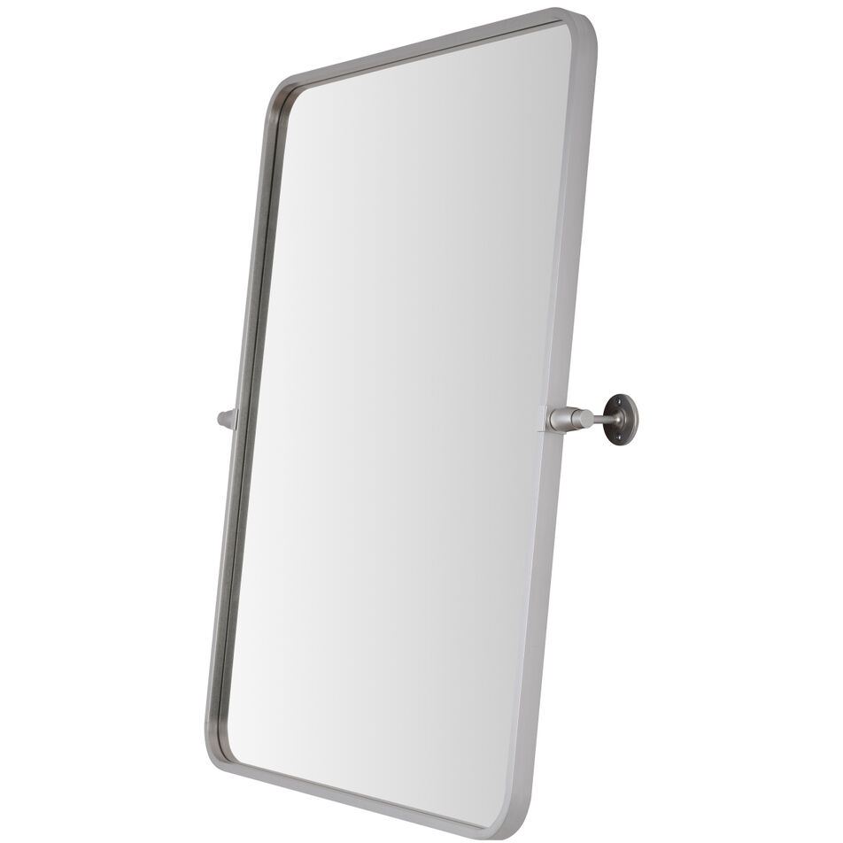 Everly 32 X 24 inch Silver Mirror