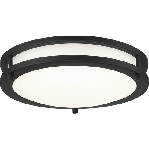 FM LED 12 inch Coal Flushmount Ceiling Light