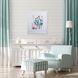 Waterside Collection Blue Framed Art