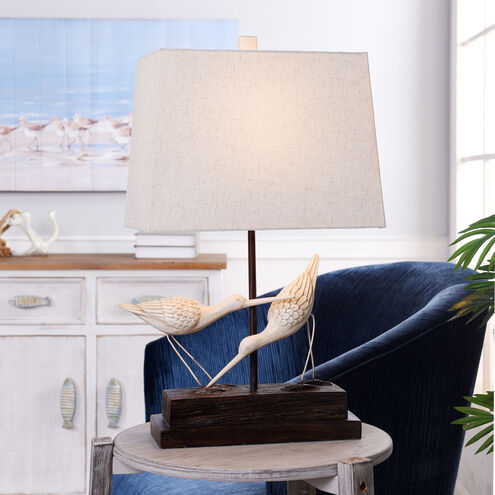 Signature 28 inch 100.00 watt Sandpiper Table Lamp Portable Light