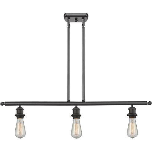 Ballston Bare Bulb 3 Light 42 inch Oil Rubbed Bronze Island Light Ceiling Light, Ballston