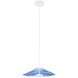 Embark 1 Light 16 inch White Pendant Ceiling Light