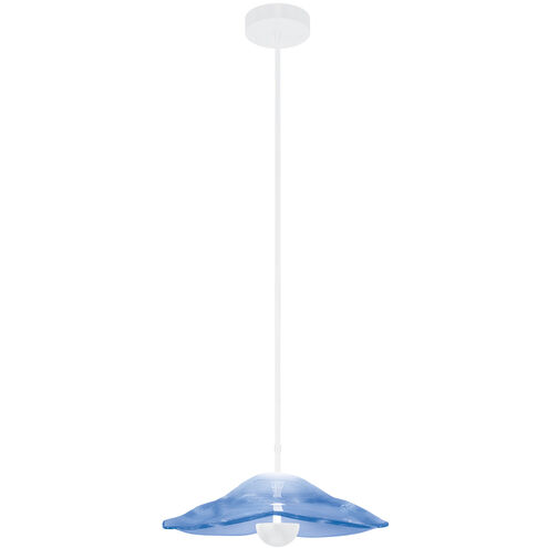 Embark 1 Light 16 inch White Pendant Ceiling Light