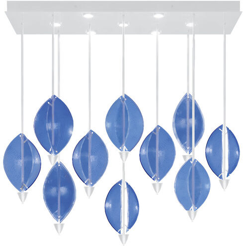 Embark 17 Light 59 inch White Pendant Ceiling Light