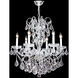 Vienna 6 Light 26 inch Silver Chandelier Ceiling Light