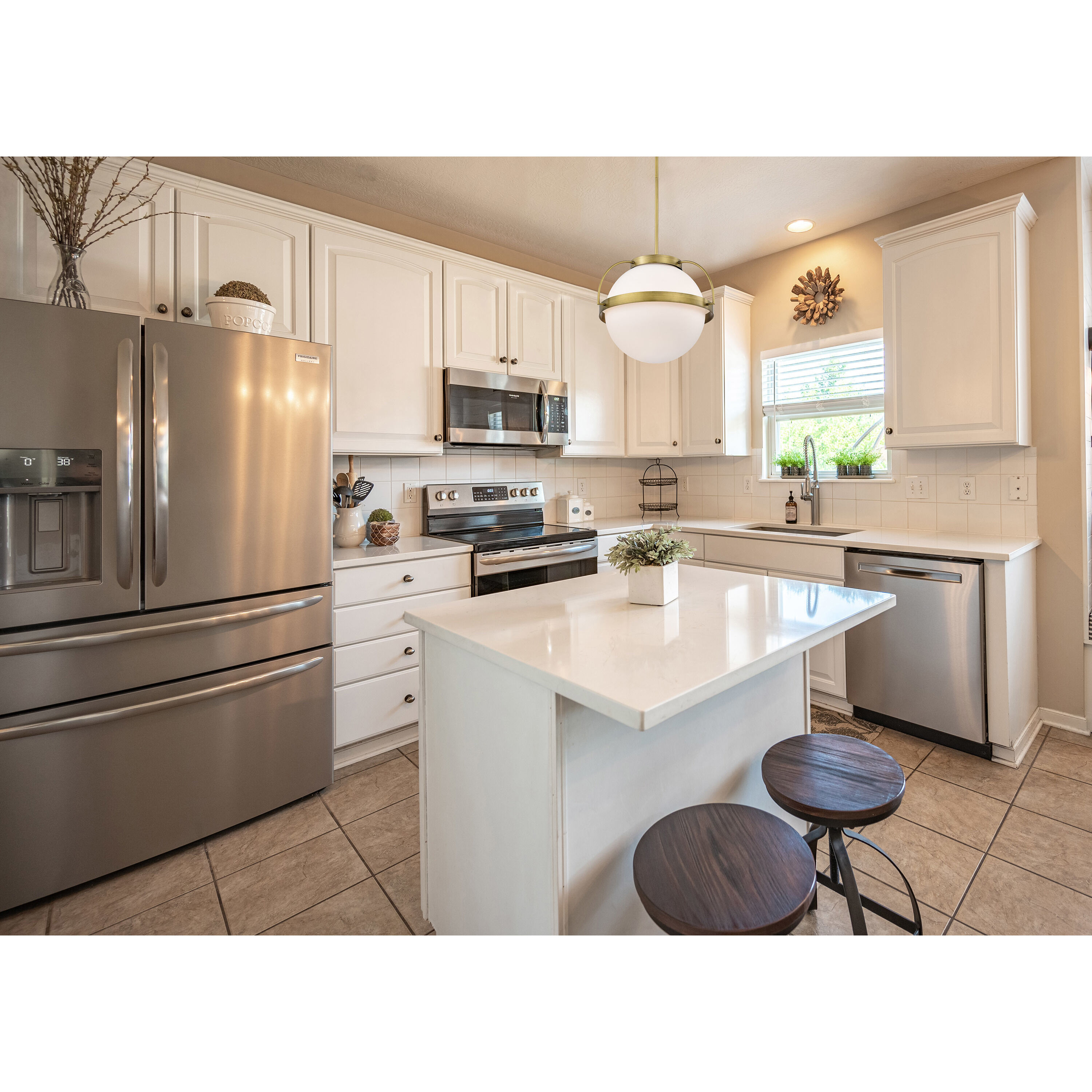 Lakeshore 1 Light 18 inch Natural Brass Pendant Ceiling Light