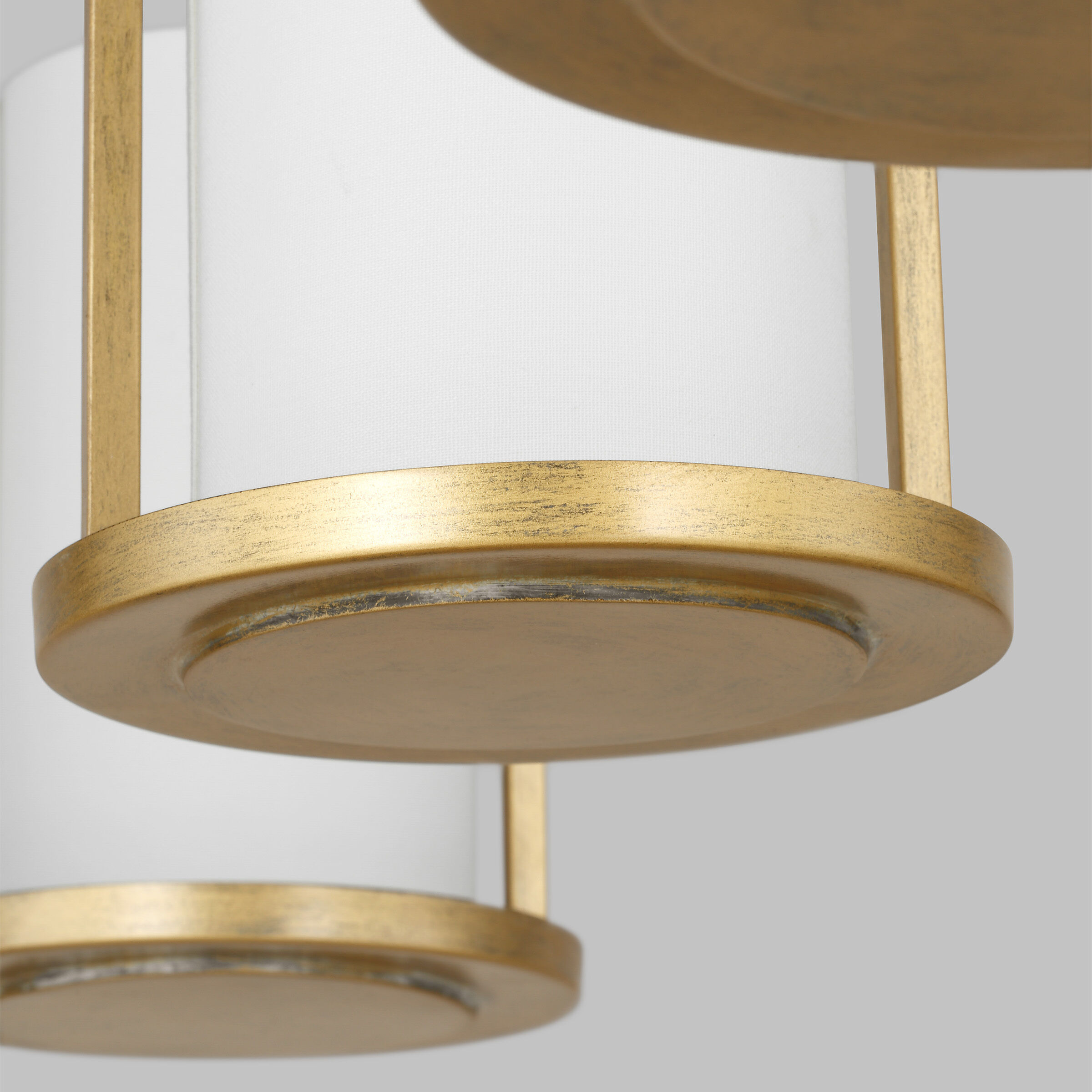 Thom Filicia Sherwood Linear Chandelier Ceiling Light in Coastal Gild