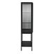 Zane Matte Black Cabinet