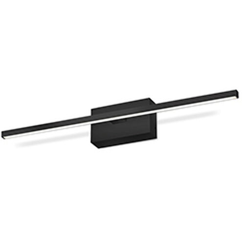Vega Minor LED 24 inch Black Bath Vanity Wall Light