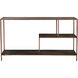 Bates 55 X 13 inch Brown Console Table