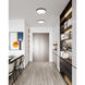 Alora Mood Adelaide LED 15 inch Matte Black Flush Mount Ceiling Light