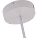 Canada LED 32 inch White LED Chandelier Ceiling Light