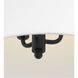 kate spade new york Beauvoir 3 Light 18 inch Midnight Black Hanging Shade Ceiling Light