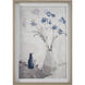 Blue Flowers 40.75 X 28.75 inch Framed Print