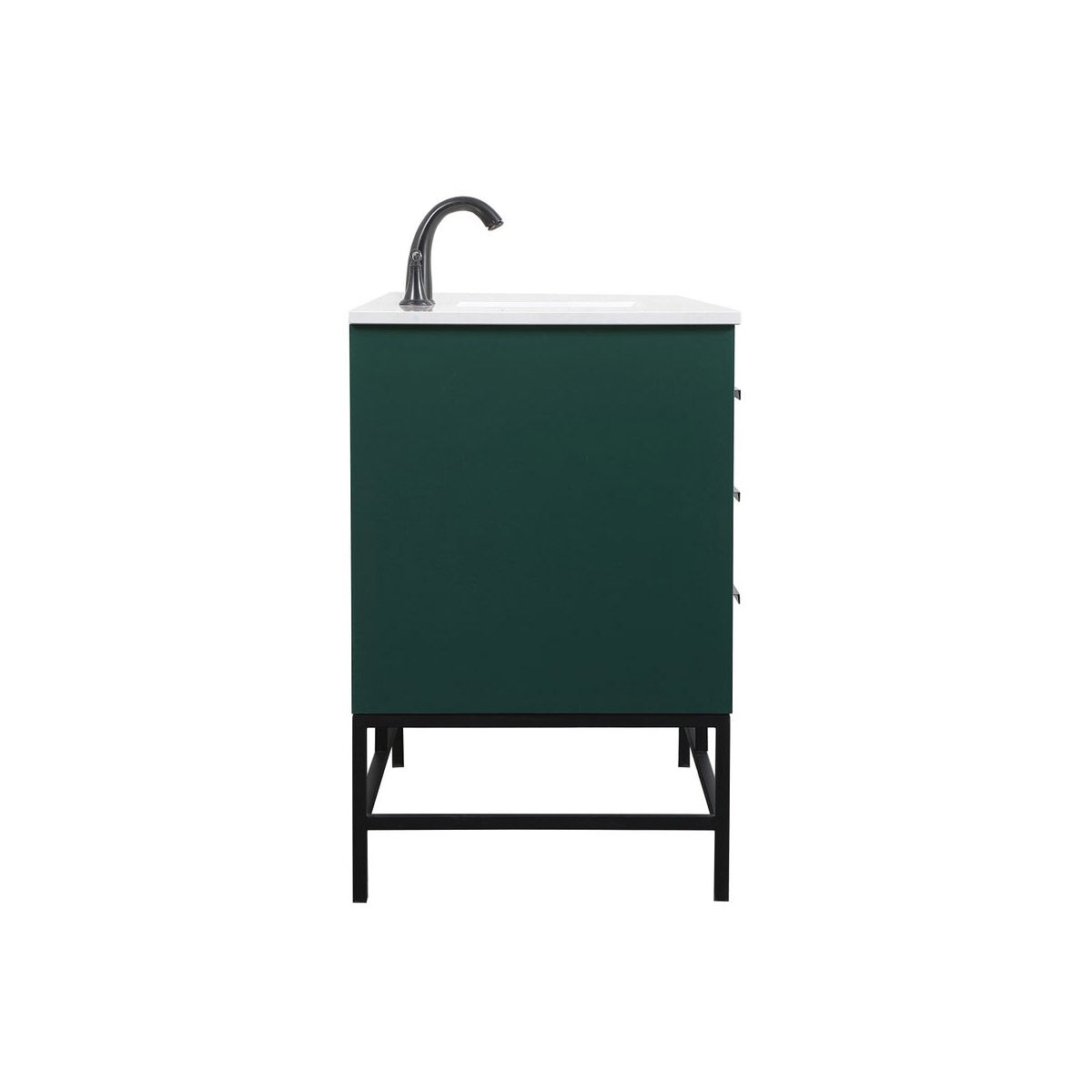 Eugene 48 X 22 X 33.5 inch Green Vanity Sink Set in Not Included