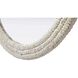 Marlowe 36 X 36 inch Linen White Mirror