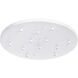 Leo 23 inch White Multi Ceiling Canopy Ceiling Light