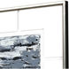 Imprint Blue and Black and Metallic Framed Art, The Studio