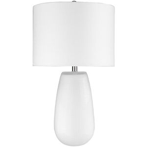Trend Home 28 inch 150.00 watt White Table Lamp Portable Light
