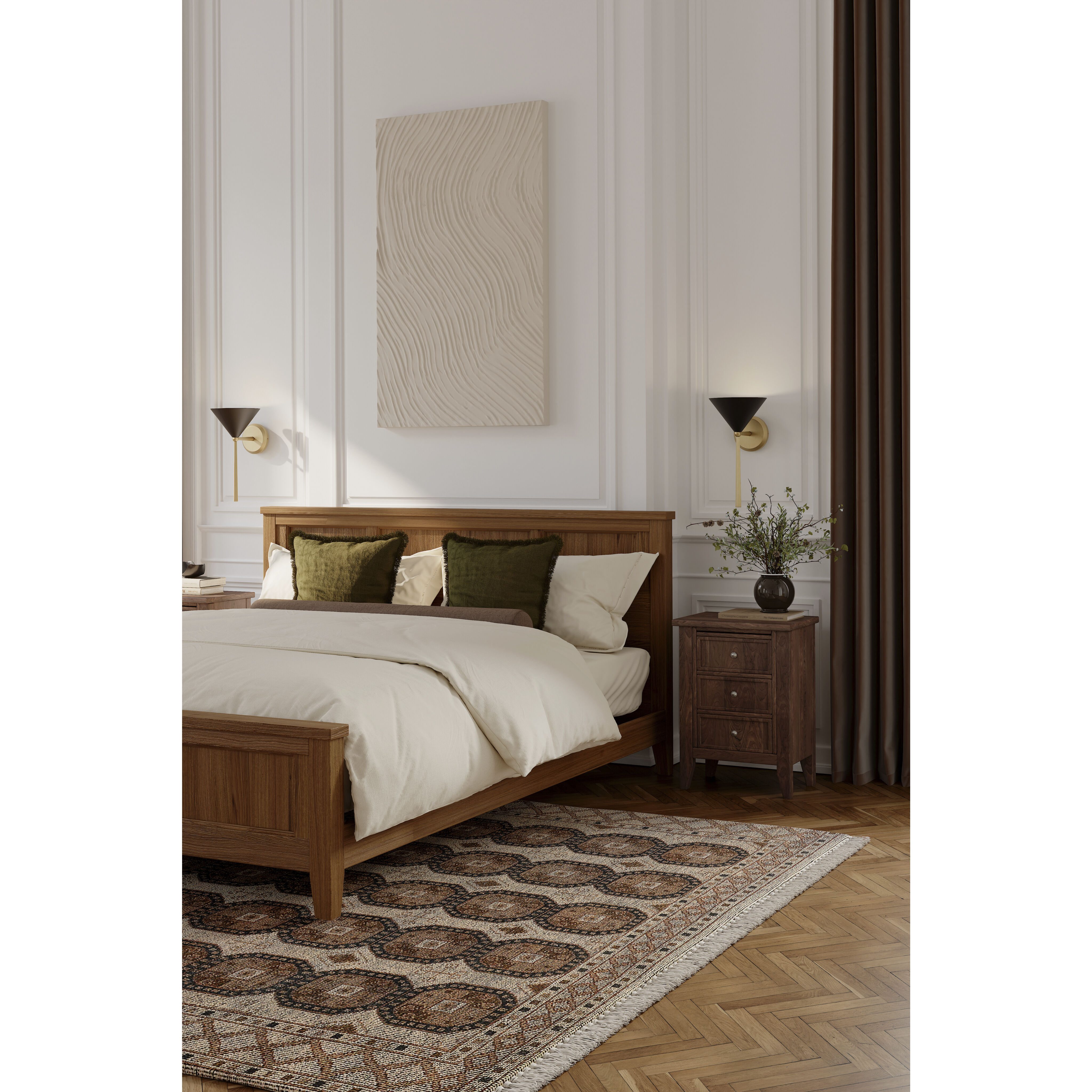 Cortan 1 Light 8 inch Legacy Brass and Dark Bronze Bath Sconce Wall Light