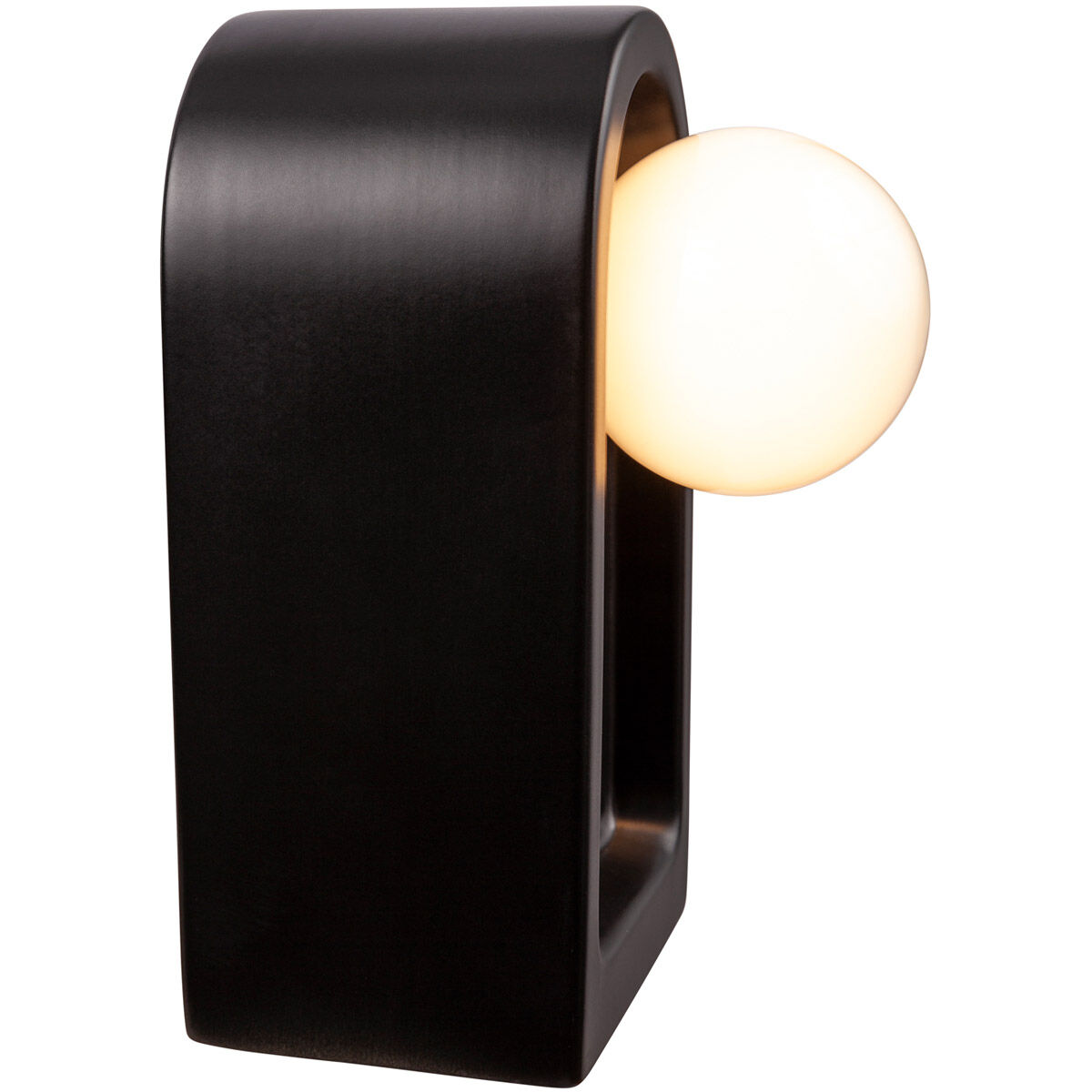 Ambiance Collection 1 Light 4.75 inch Carbon Matte Black Wall Sconce Wall Light