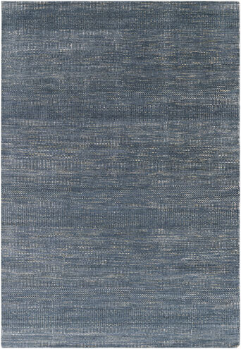 Tribeca 108 X 72 inch Ink Blue Rug in 6 X 9, Rectangle