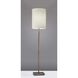 Liam 61 inch 100.00 watt Anitque Brass Floor Lamp Portable Light in Antique Brass